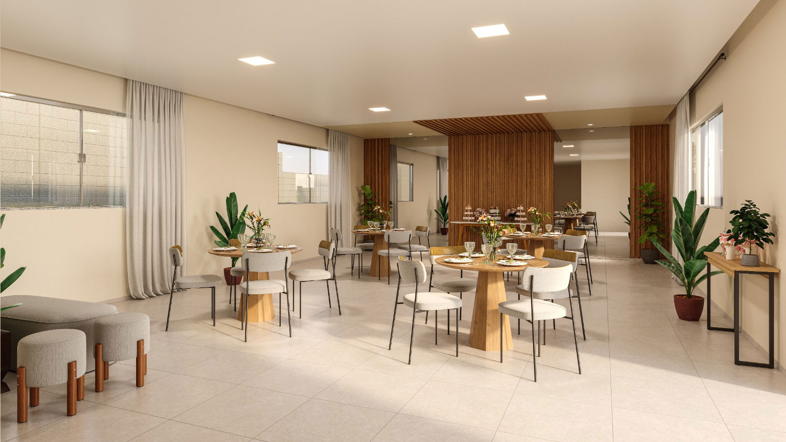 Salão de Festas Imagem Ilustrativa